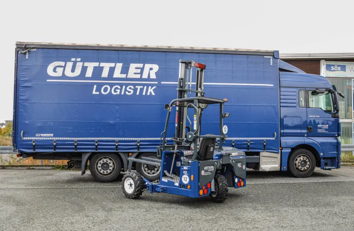 Bild: Neue Mitnahmestapler: Güttler investiert in sicheres Equipment