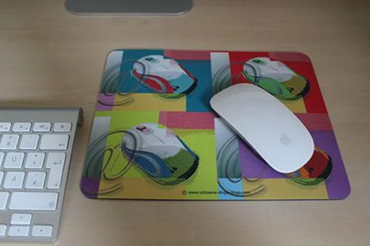 Die Computermaus als Pop Art Mousepad – für Kunstkenner und Computerfreaks Bild: Die Computermaus als Pop Art Mousepad – für Kunstkenner und Computerfreaks