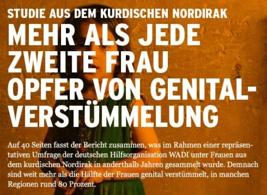 Bild: Genitalverstümmelung im kurdischen Nordirak: Mehr als jede zweite Frau ist Opfer.