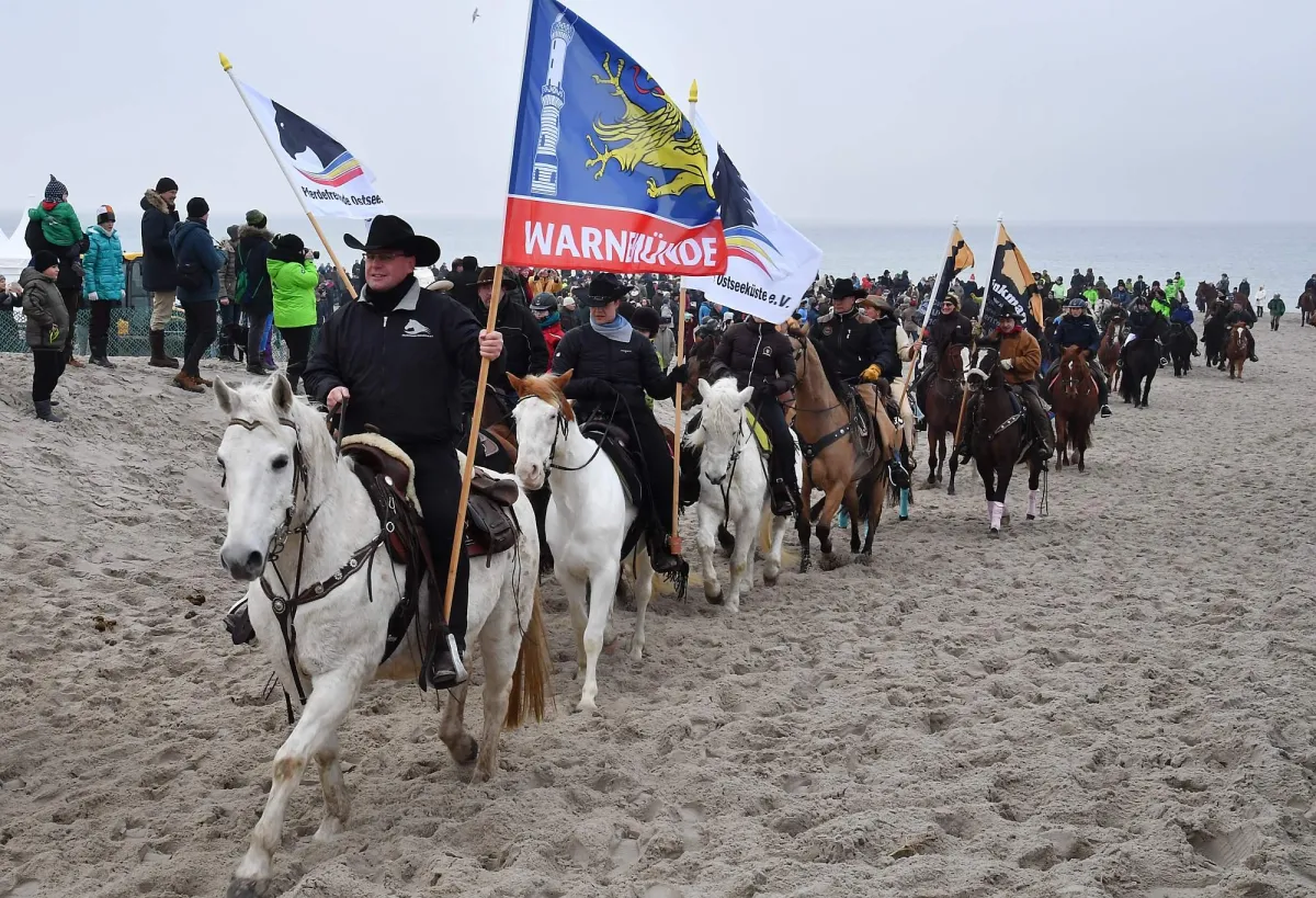 Reiterumzug Warnemünder Wintervergnügen