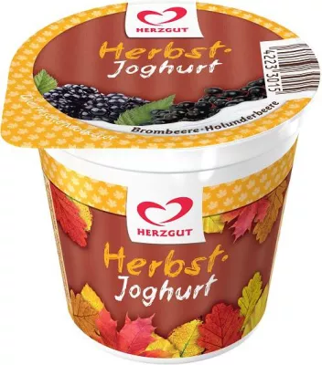 Bild: HERZGUT Herbstjoghurt ist ein sinnlich-fruchtiges Vergnügen