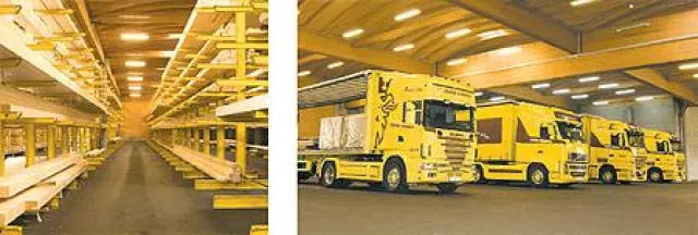 Bild: Holzhandel - Investition in neuen, zusätzlichen Fuhrpark