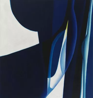 Bild: Malerei von Patrick Kaufmann vom 6. September bis 9. November in der Galerie BLAUE STUNDE