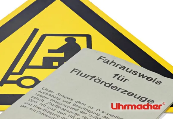 Bild: Rechtliche Voraussetzungen zum Staplerfahren