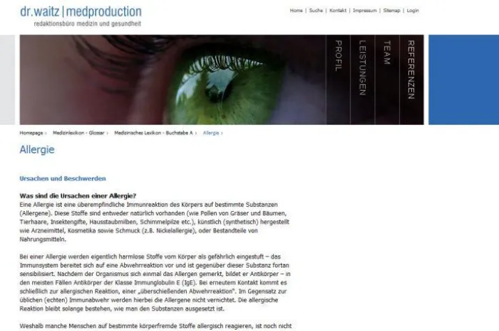 Medizinlexikon auf dem neuesten Stand Bild: Medizinlexikon auf dem neuesten Stand