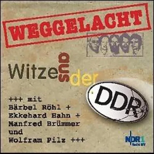CD „Weggelacht-Witze aus der DDR“: Bereits vor dem Verkaufstart ist eine Zweitauflage geplant Bild: CD „Weggelacht-Witze aus der DDR“: Bereits vor dem Verkaufstart ist eine Zweitauflage geplant