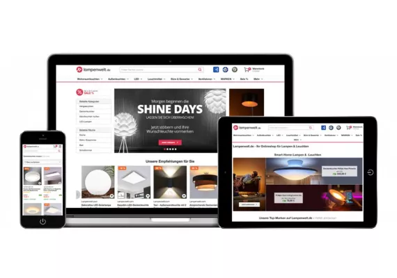 Bild: Lampenwelt treibt Internationalisierungs- & Wachstumskurs mit PHOENIX MEDIA & Magento Commerce enorm voran