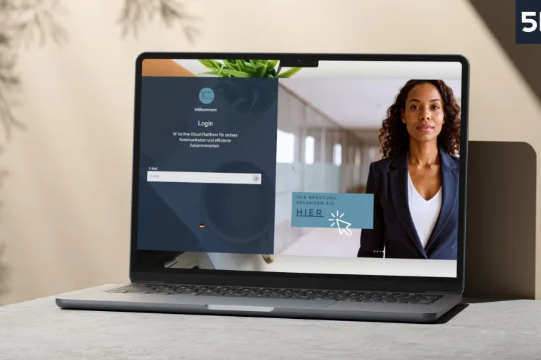 5FSoftware erweitert Login-Seite um dynamischen Slider im Corporate Design Bild: 5FSoftware erweitert Login-Seite um dynamischen Slider im Corporate Design