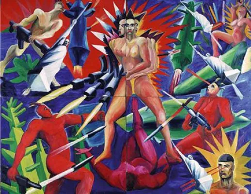 Bild: OSTRALE zeigt "EAST BEAST - Polnische Neue Expression" 19.6. - 18.7. 2010