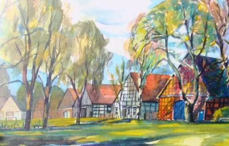 Bild: Getränkehalter für den Garten - echt witzig