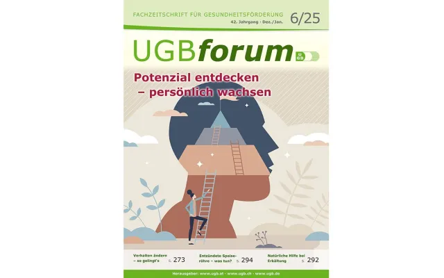 Bild: Fachmagazin UGBforum: Potenzial entdecken – persönlich wachsen