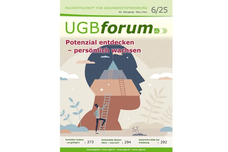 Bild: Fachmagazin UGBforum: Potenzial entdecken – persönlich wachsen