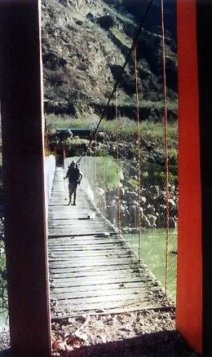 Bild: Zugang nach Choquequirao gesperrt