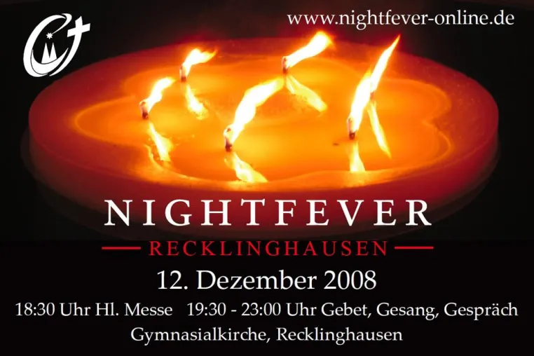 Erstes „Nightfever“ im Bistum Münster – Kirche neu erleben Bild: Erstes „Nightfever“ im Bistum Münster – Kirche neu erleben