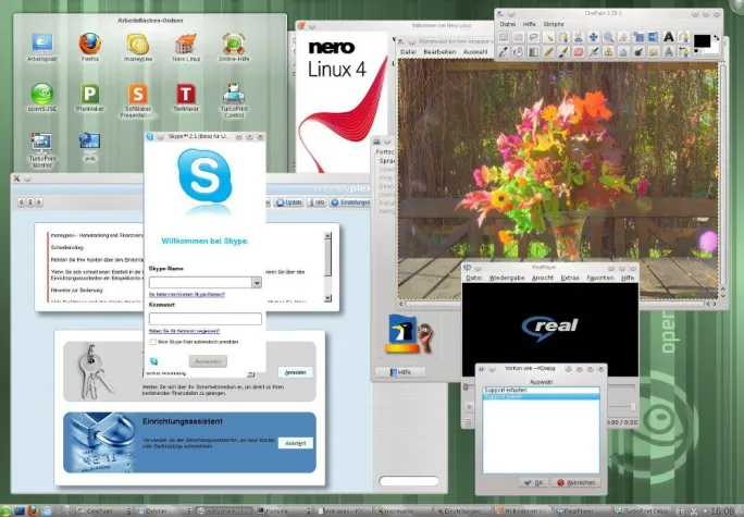 komfortable Skype-Installation mit openSUSE 11.4 VorKon Bild: komfortable Skype-Installation mit openSUSE 11.4 VorKon