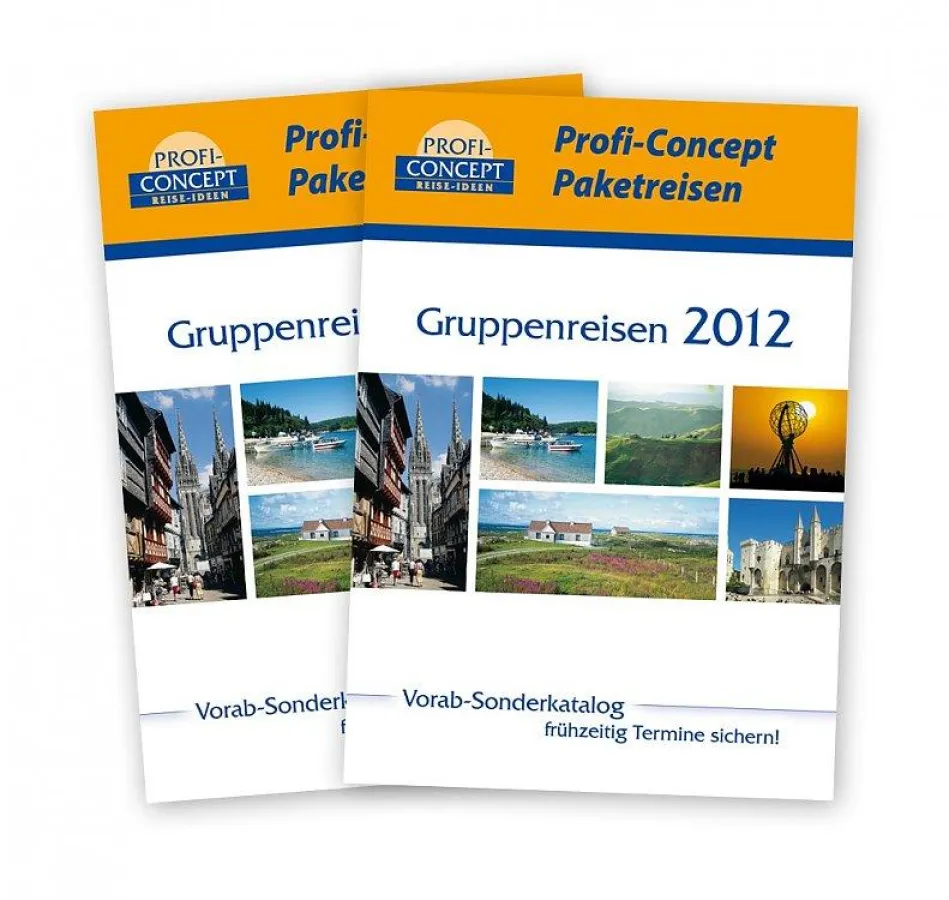 Profi-Concept Paketreisen - Vorab-Sonderkatalog 2012 für Gruppenreisen