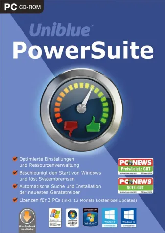 Uniblue PowerSuite hält PCs fit Bild: Uniblue PowerSuite hält PCs fit