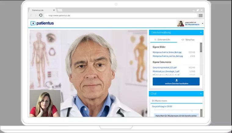 Patientus: Die Online Video-Sprechstunde startet zum 3.Quartal 2014 Bild: Patientus: Die Online Video-Sprechstunde startet zum 3.Quartal 2014