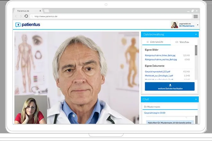 Bild: Patientus: Die Online Video-Sprechstunde startet zum 3.Quartal 2014