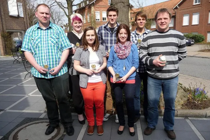 Fortuna-Spieler vom KFV Badminton ausgezeichnet Bild: Fortuna-Spieler vom KFV Badminton ausgezeichnet