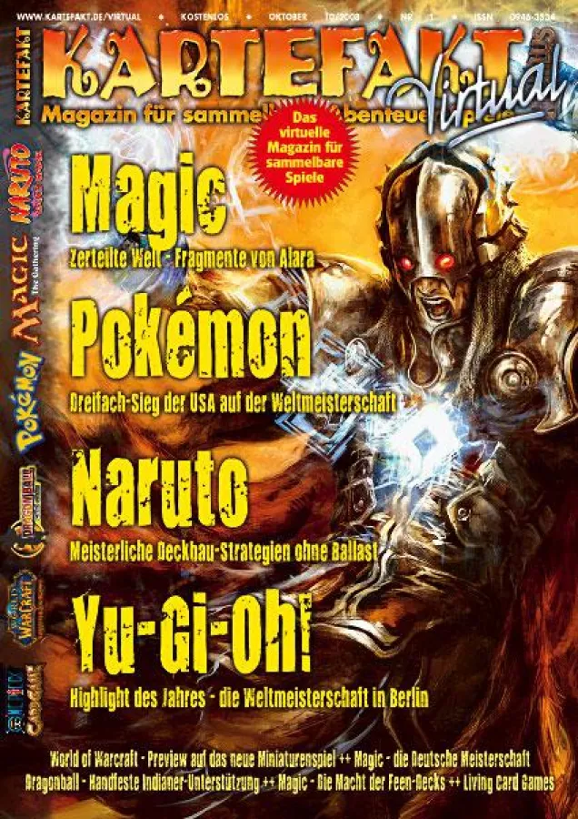 KARTEFAKT VIRTUAL - kostenloses Magazin für Sammelkartenspiele