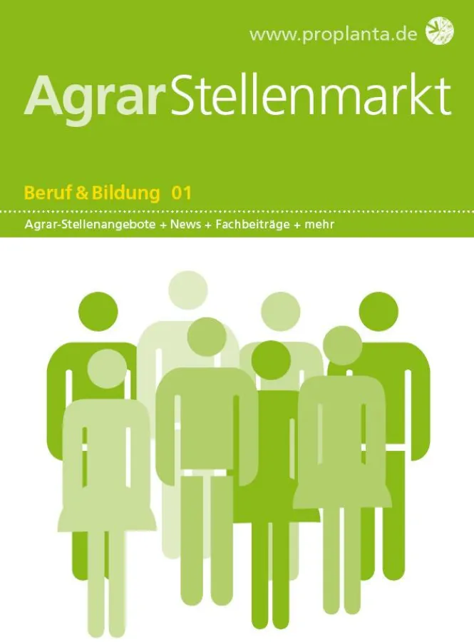 Das neue Journal AgrarStellenmarkt von Proplanta.