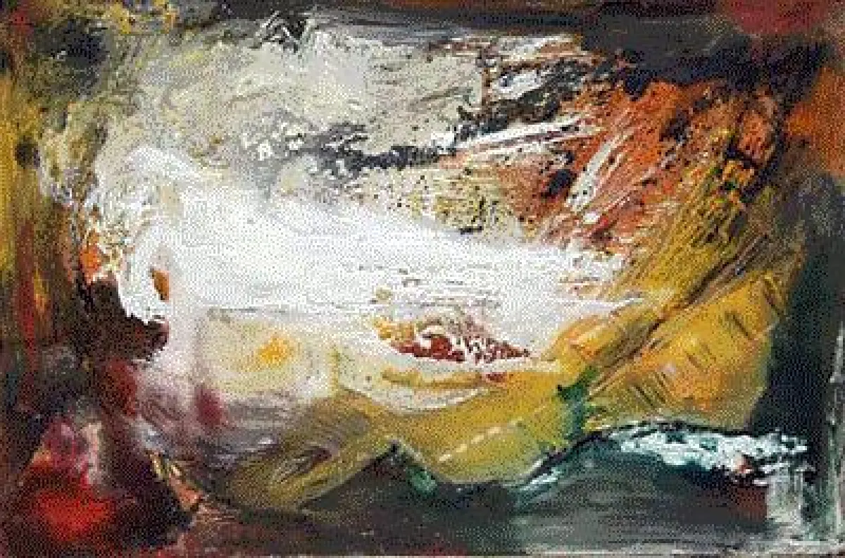 Max, Sturm, 120x80, Acryl auf Leinwand