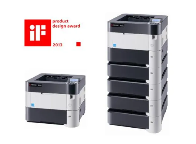 Bild: Designpreis für neue ECOSYS-Schwarzweiß-Drucker von KYOCERA