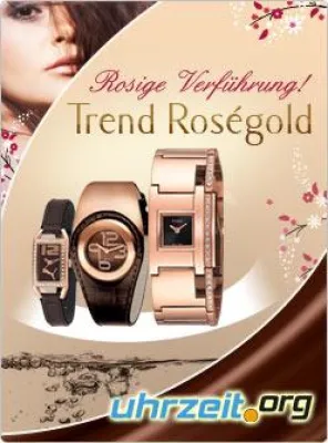 Bild: Roségold, Bronze und Schokotöne verführen die Uhrenträger in diesem Sommer mit verlockender Vielfalt