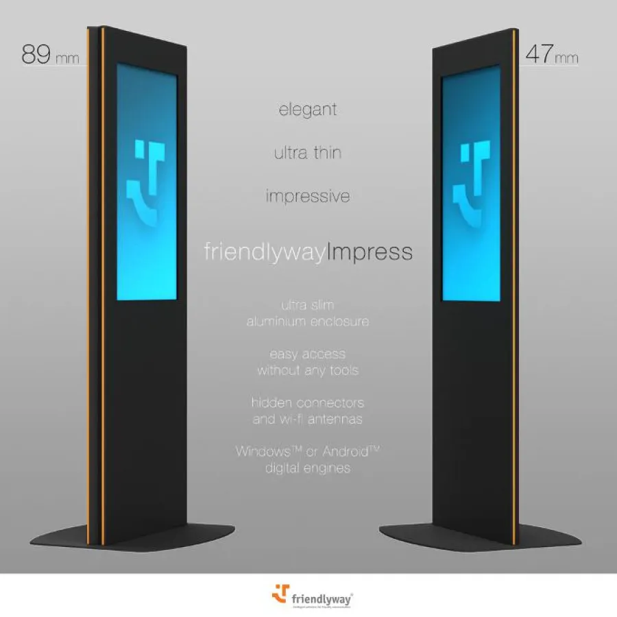 impress 42 ultraslim - ein Meisterstück, entwickelt und gefertigt vom Hersteller friendlyway