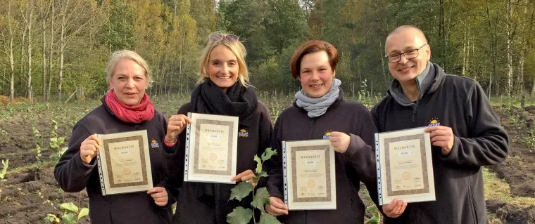 Bild: OAR unterstützt Projekt Waldaktie M-V