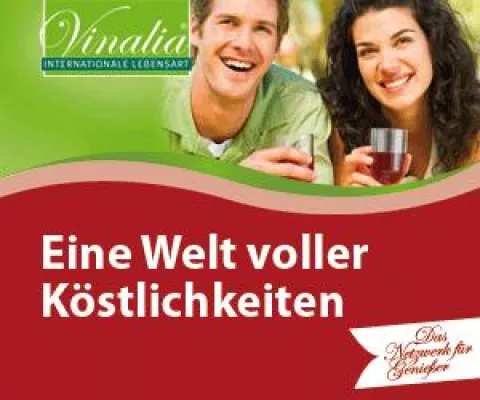 Bild: Ein Feuerwerk an Köstlichkeiten – die 5. Wein- und Genussmesse Vinalia vom 24. bis zum 26. April 2009
