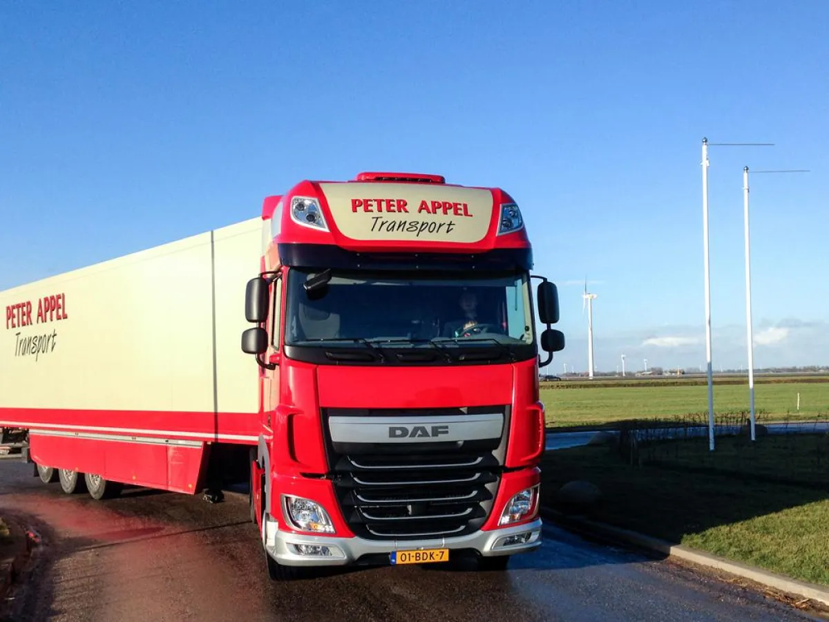 Peter Appel Transport rüstet seine gesamte Flotte mit der neuesten Generation des CarCubes aus.