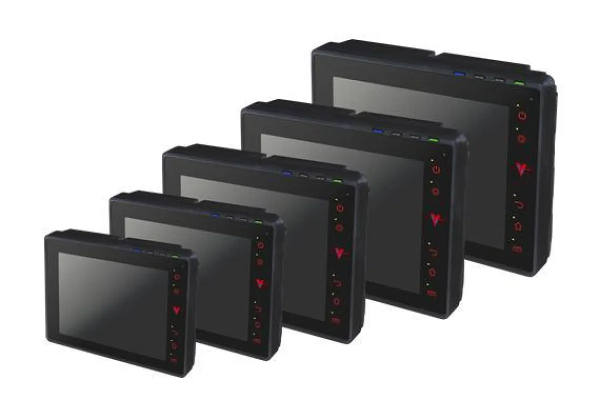 Industrietaugliche Bordcomputer und IPC's mit Touch-Funktion
