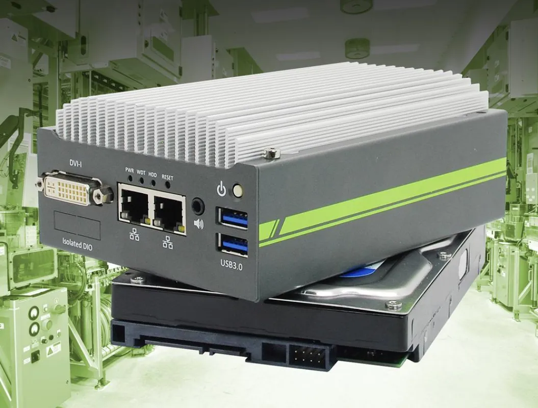 Lüfterloser Embedded-PC mit Gigabit-PoE und USB 3.0 von Acceed
