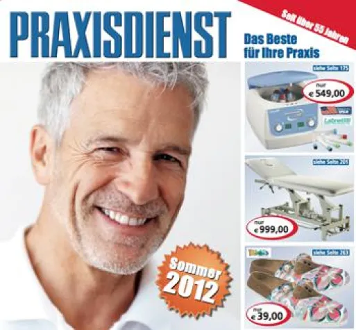 Der neue Praxisdienst Sommer-Katalog 2012 ist da Bild: Der neue Praxisdienst Sommer-Katalog 2012 ist da