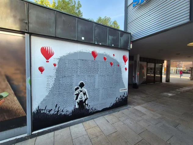 Bild: Streetart in der Wolfsburger Innenstadt