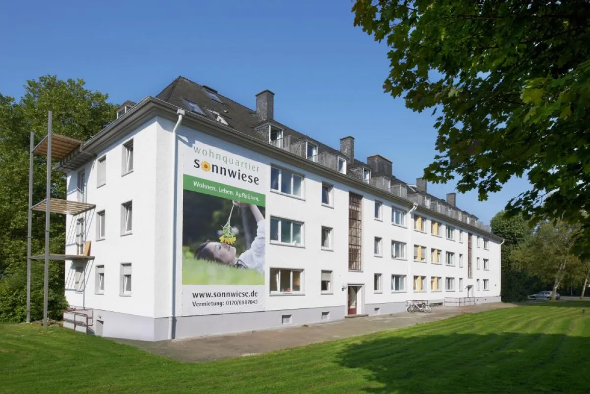 Solide Mehrfamilienhäuser im Grünen und nahe am Buga-Park in Koblenz: das Wohnquartier Sonnwiese.