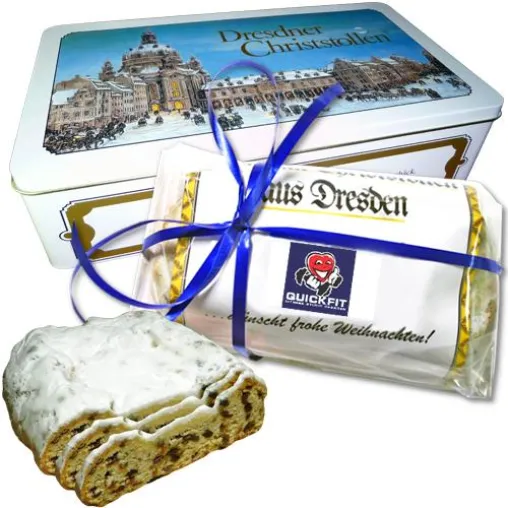 Dresdner Stollen als Geschenk für Firmen, Kunden oder Mitarbeiter Bild: Dresdner Stollen als Geschenk für Firmen, Kunden oder Mitarbeiter