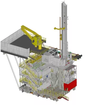 Bild: Hightech auf hoher See - STREICHER Drilling Technology realisiert zweite Offshore-Bohranlage für ARCHER