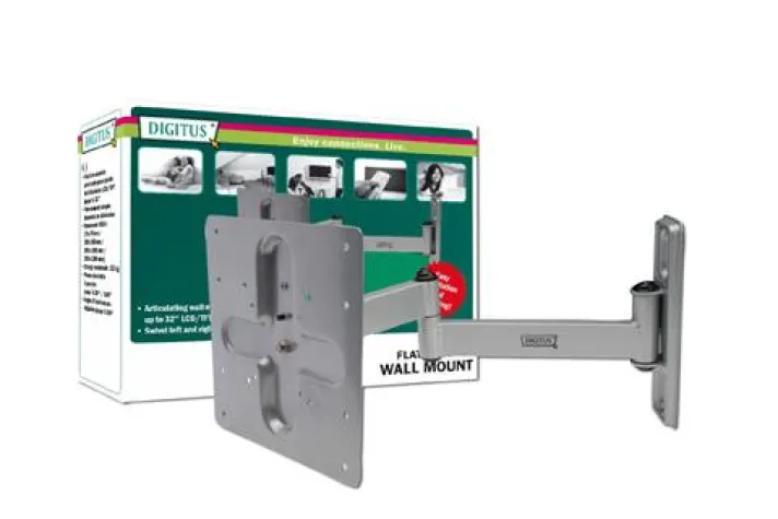 Bild: Mit DIGITUS® LCD-Wandhalterungen alles im Griff