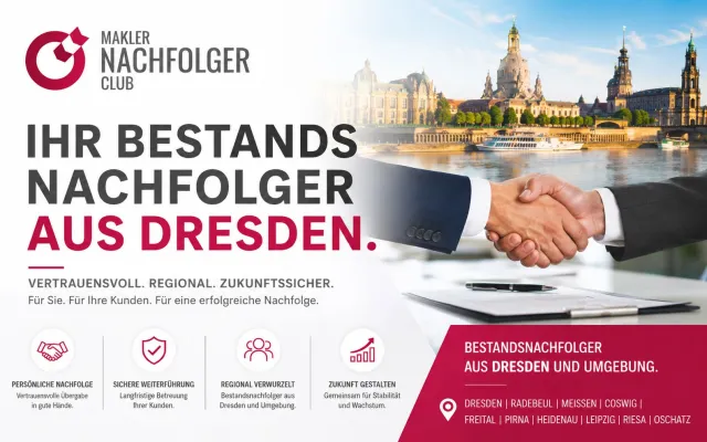 Bild: Maklerbestand verkaufen in Dresden und Umgebung