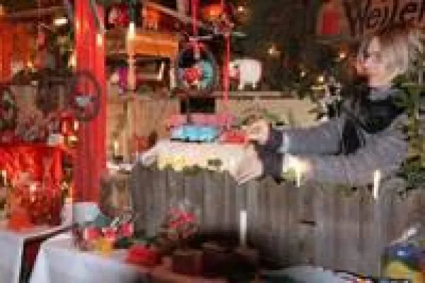 Bild: Weihnachtliche Atmosphäre schnuppern beim Liebenauer Winterfeuer