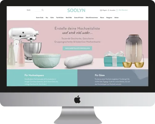 Bild: Hochzeitstage 2020: Start-up SOOLYN präsentiert Online-Geschenkeshop mit kostenlosen Planungstools