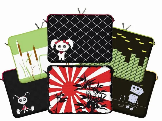 Bild: Viel Natur und jede Menge Lebensgefühl: Brandneue Notebook Sleeves von DIGITTRADE machen Lust auf den Sommer