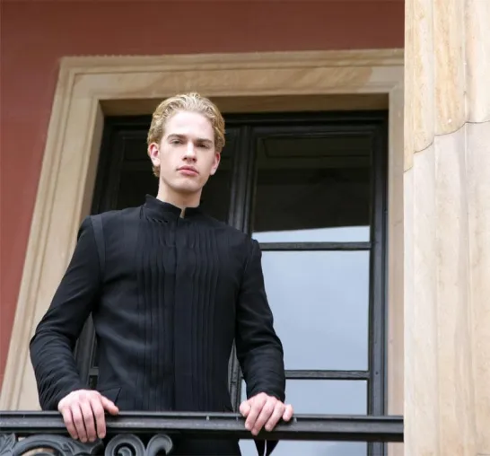 Bild: Joseph Moog auf Orchestertournee