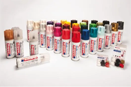 VISID kreiert Auftritt für neues edding Permanent Spray Bild: VISID kreiert Auftritt für neues edding Permanent Spray