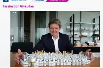Bild: Erfolgsgeheimnis Parfum: Jean Guichard, Leiter der berühmten Parfümerieschule von Givaudan, exklusiv in Upd@te