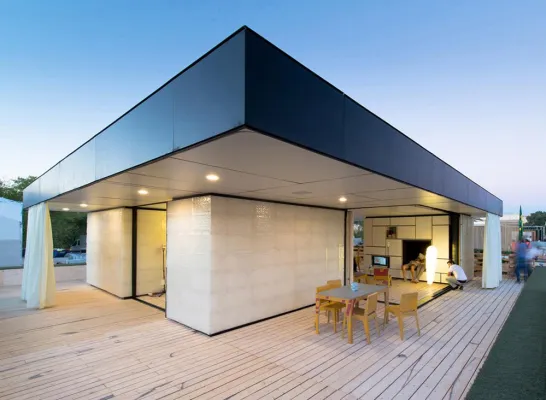 Bild: Gebäude als Rohstoffminen