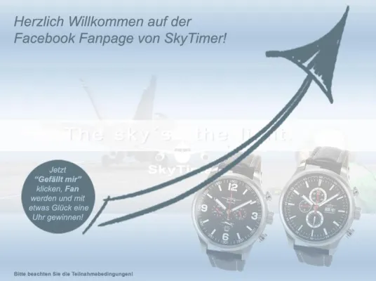 Bild: SkyTimer mit Fanaktion auf Facebook